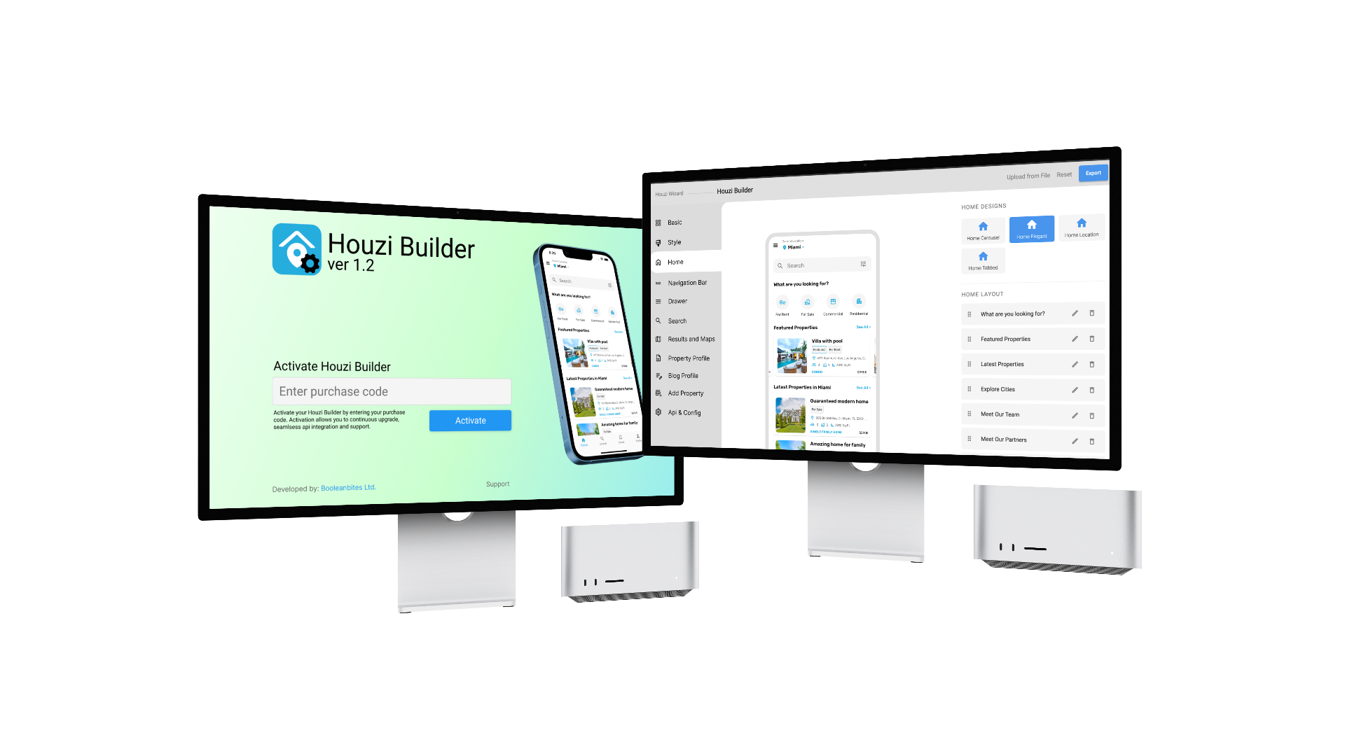 HouziBuilder preview